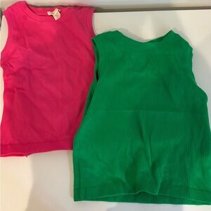 Moa Moa Ribbed Tanks